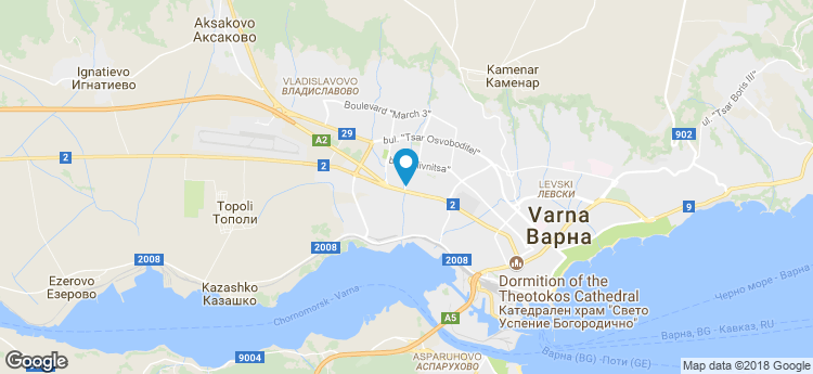 Varna Towers static map